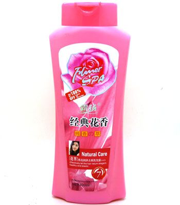 洗发水 补水锁水 防干枯毛躁 洗发露 去屑护油防脱---经典花香洗发水