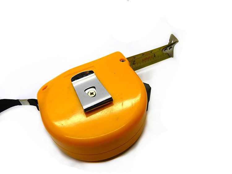 钢卷尺鲁班尺米尺盒尺10米a111